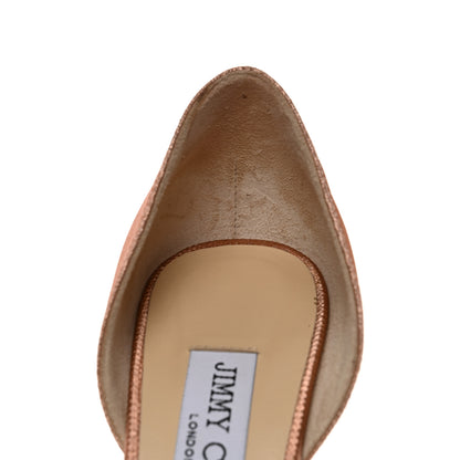 Jimmy Choo Satin Addison d'Orsay Pump 37.5 Light Pink 9 of 10