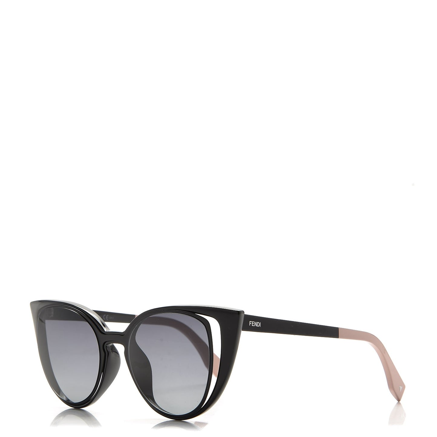 Cat Eye Paradeyes Sunglasses FF 0136/S Black Pink