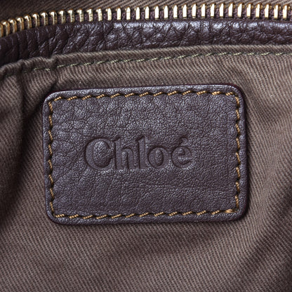 Chloe Calfskin Large Marcie Satchel Truffle 6 of 11