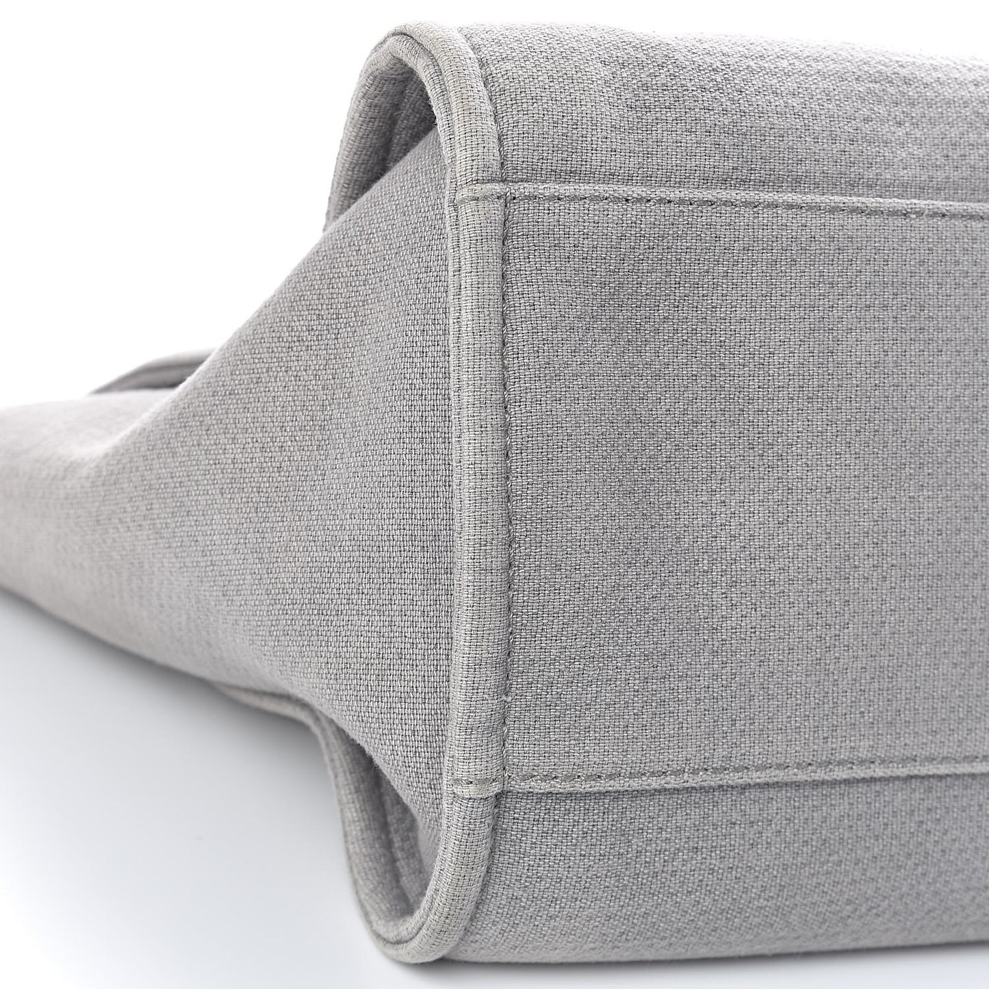 Canvas Large Deauville Tote Grey