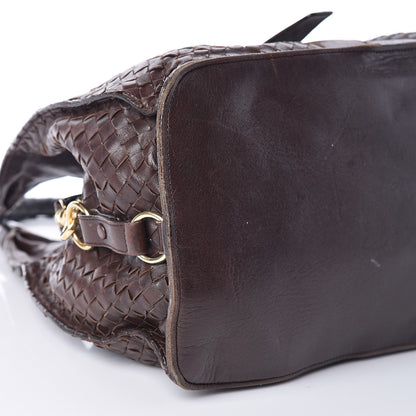 Bottega Veneta Nappa Intrecciato Shoulder Bag Brown 5 of 18