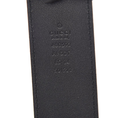 Gucci Calfskin Double G 40mm Belt 85 34 Black 4 of 6