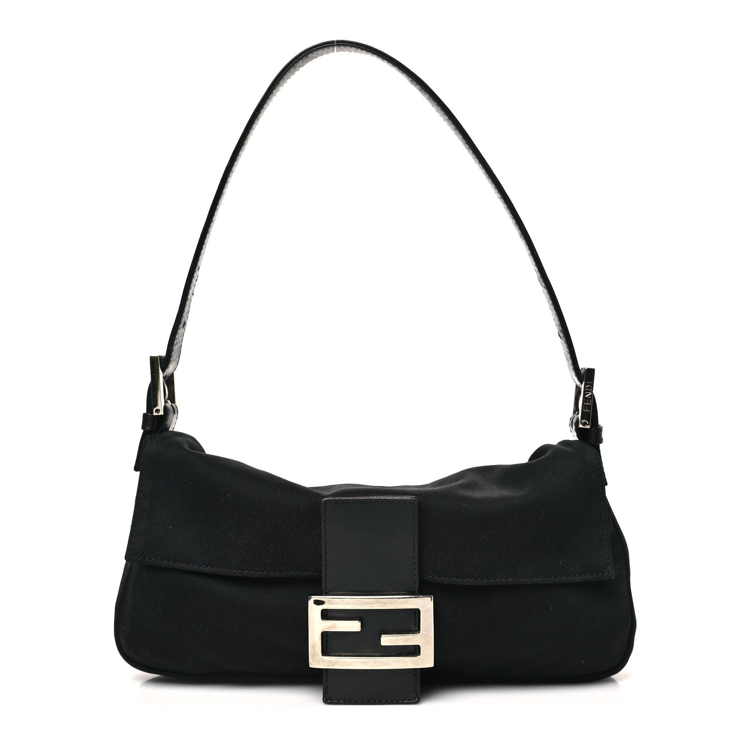 Fendi Neoprene Baguette Black 1 of 10