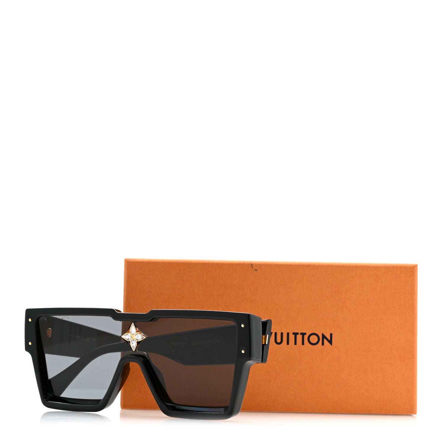 Louis Vuitton Acetate Swarovski Crystal Cyclone Sunglasses Z1578W