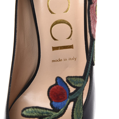 Gucci Calfskin Ophelia High Heel Pumps 39 Black 8 of 10