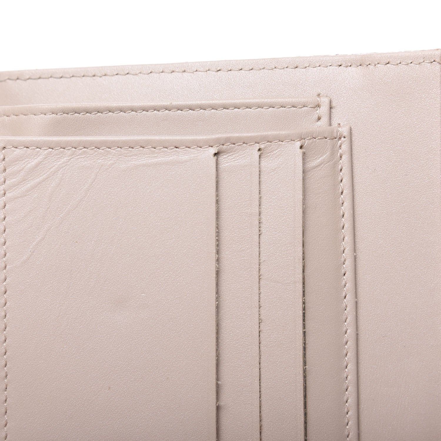 Chanel Iridescent Caviar Quilted Flap Card Holder Wallet Beige 12 of 13