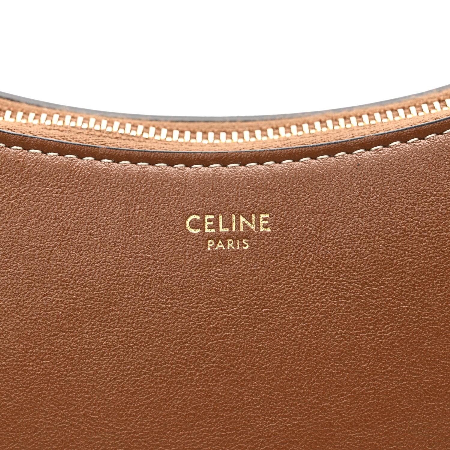 Celine Smooth Calfskin Medium Strap Ava Shoulder Bag Tan 14 of 20