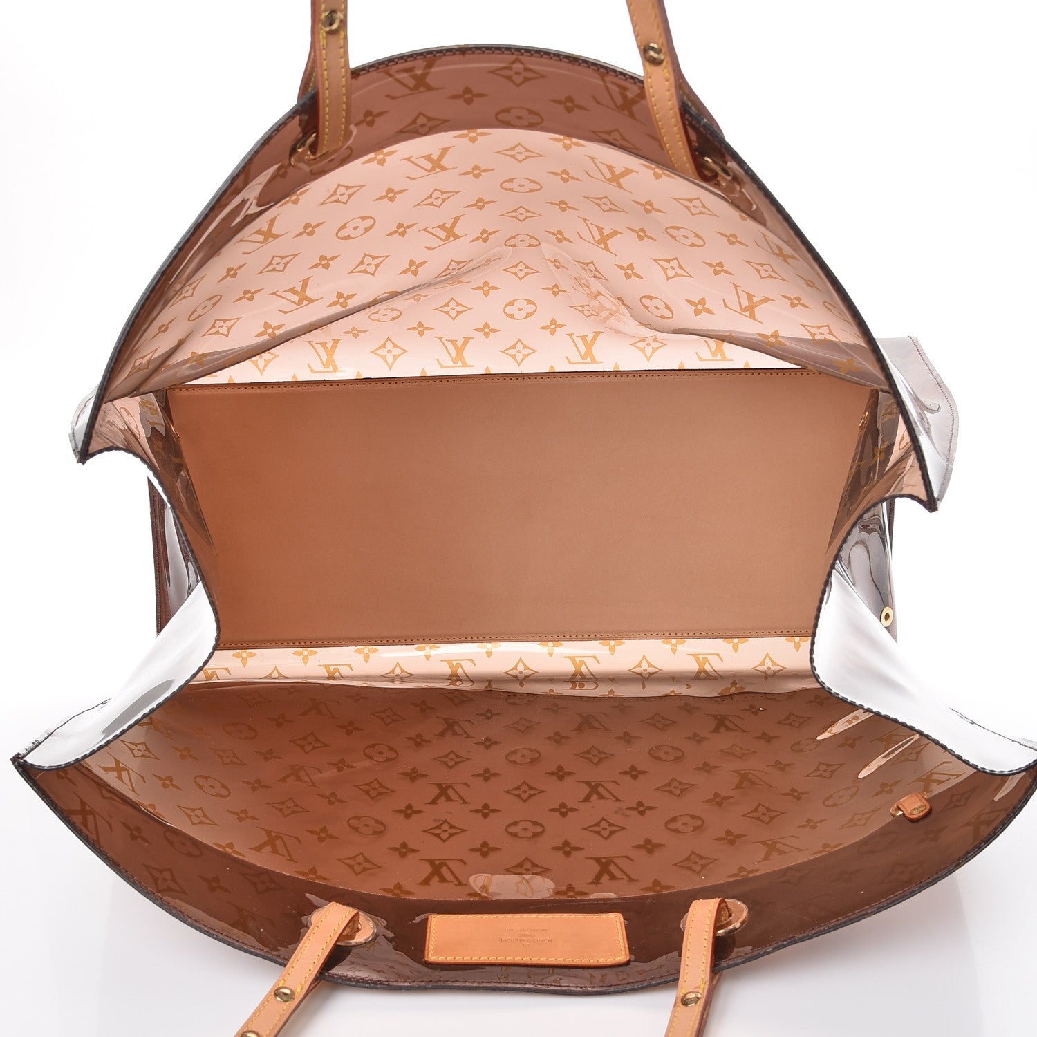 Louis Vuitton Vinyl Monogram Ambre Sac Cabas GM 5 of 7