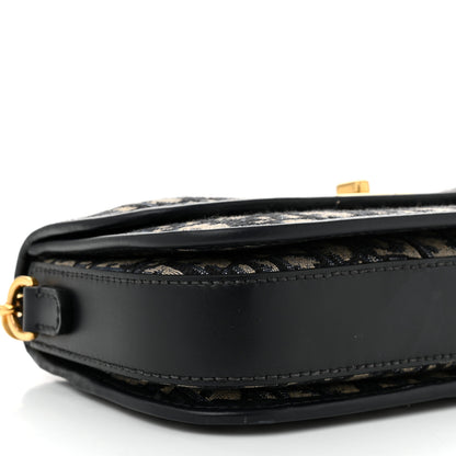 Christian Dior Oblique 30 Montaigne Avenue Bag Blue 9 of 10