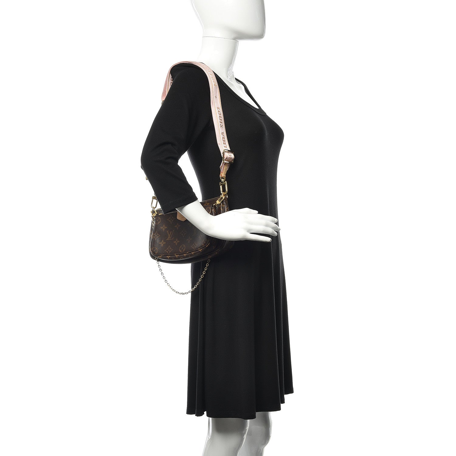 Louis Vuitton Monogram Multi Pochette Accessories Rose Clair 2 of 9