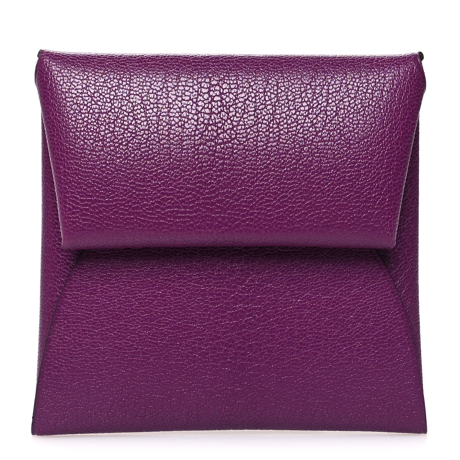 Hermes Chevre Mysore Bastia Coin Purse Anemone 1 of 10