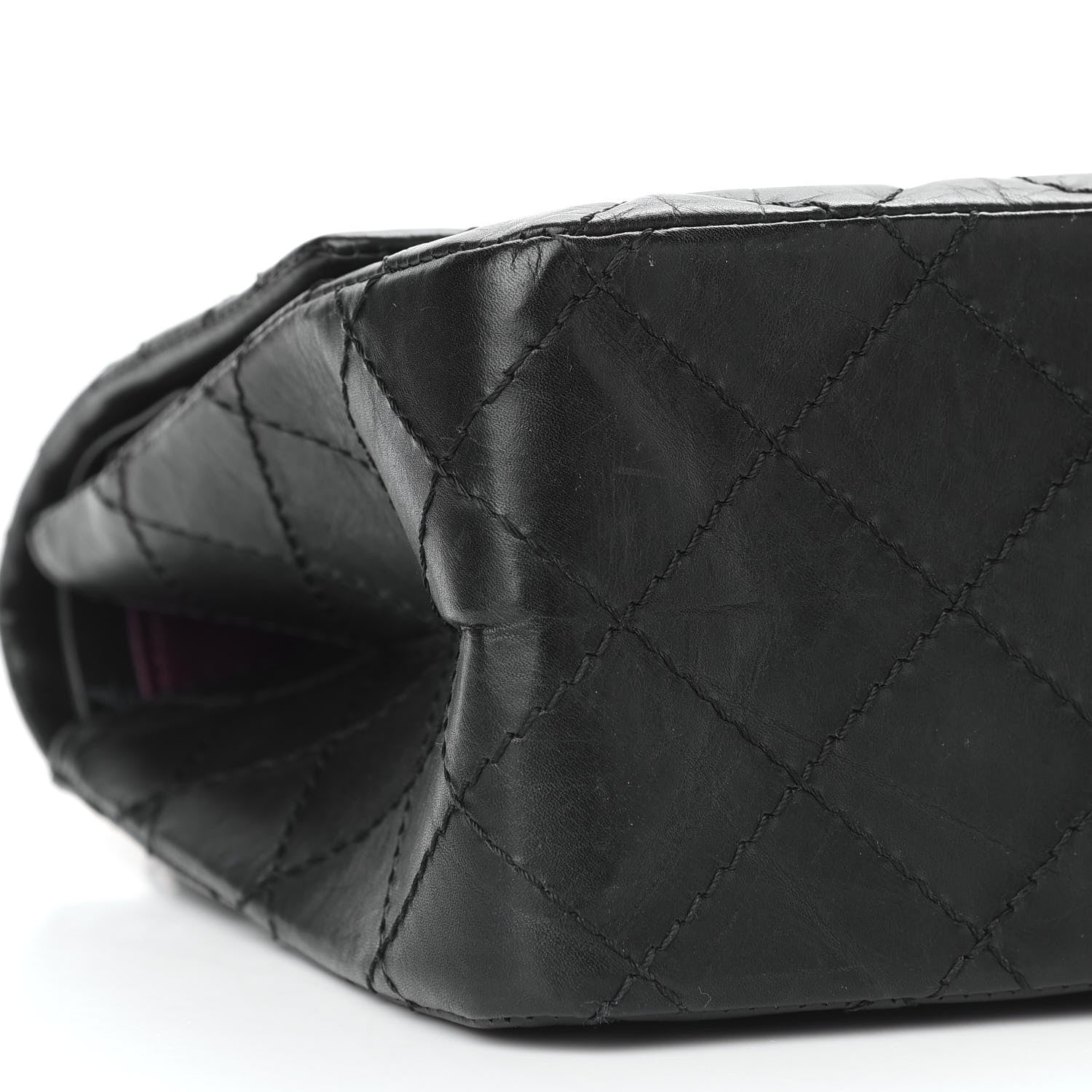 Chanel Aged Calfskin Quilted 2.55 Reissue 226 Flap Black 8 of 9