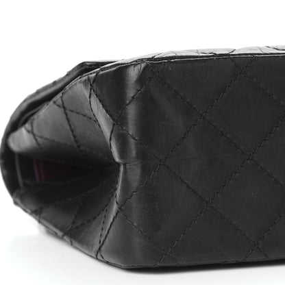 Chanel Aged Calfskin Quilted 2.55 Reissue 226 Flap Black 8 of 9