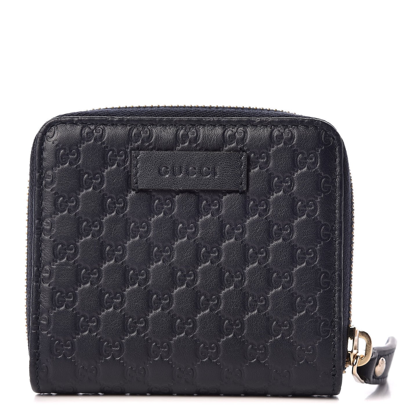 Microguccissima Compact Wallet Navy
