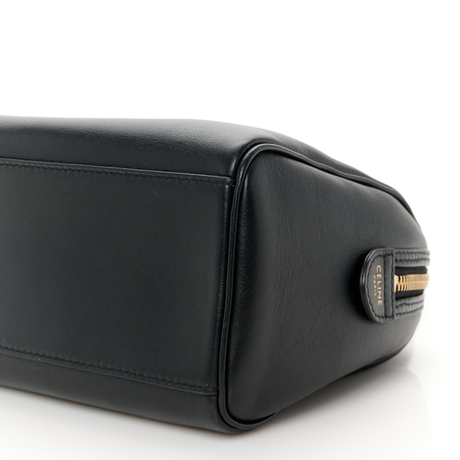 Celine Smooth Calfskin Triomphe Small Boston Bag Black 11 of 11