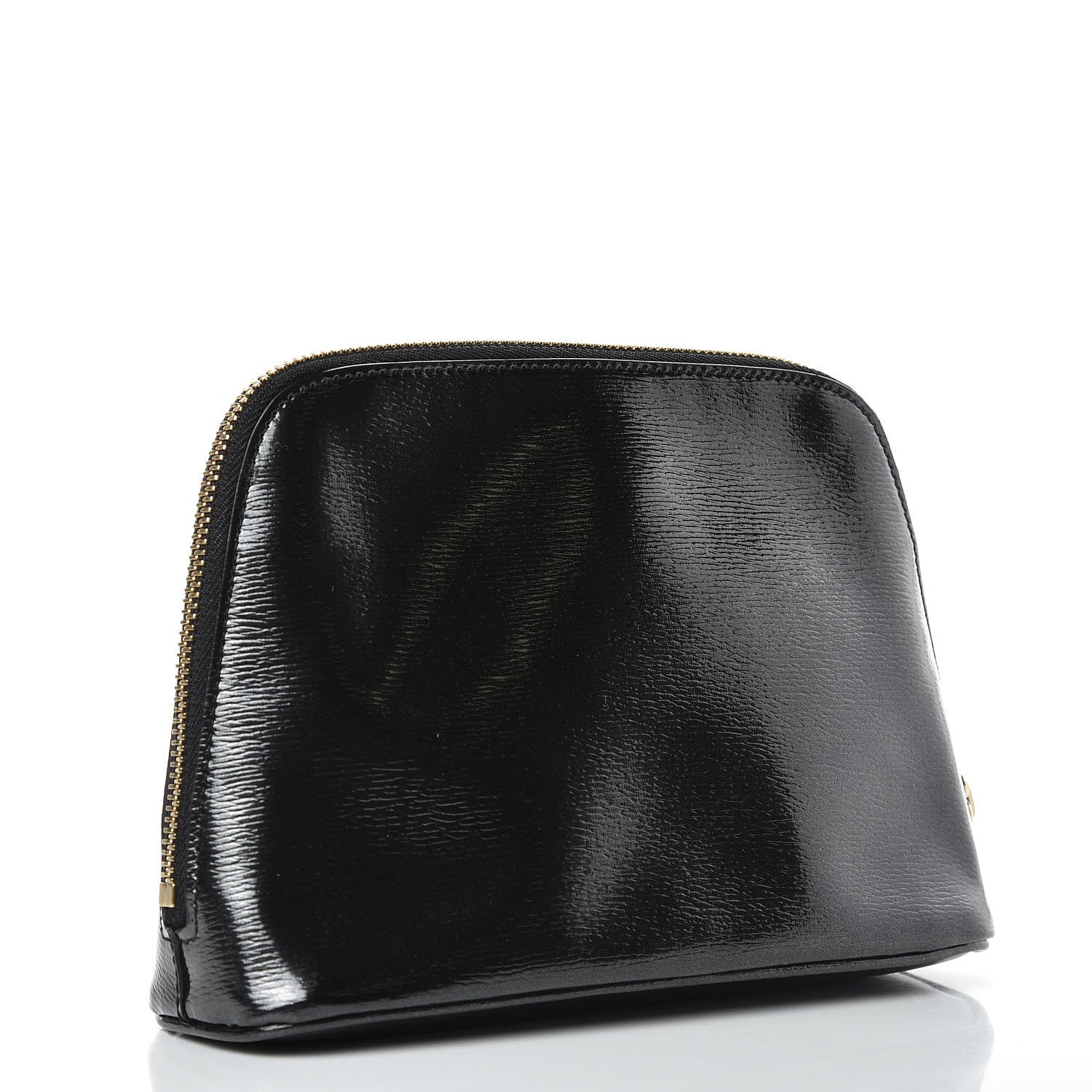 Gucci Calfskin Lovely Heart Cosmetic Case Black 3 of 9