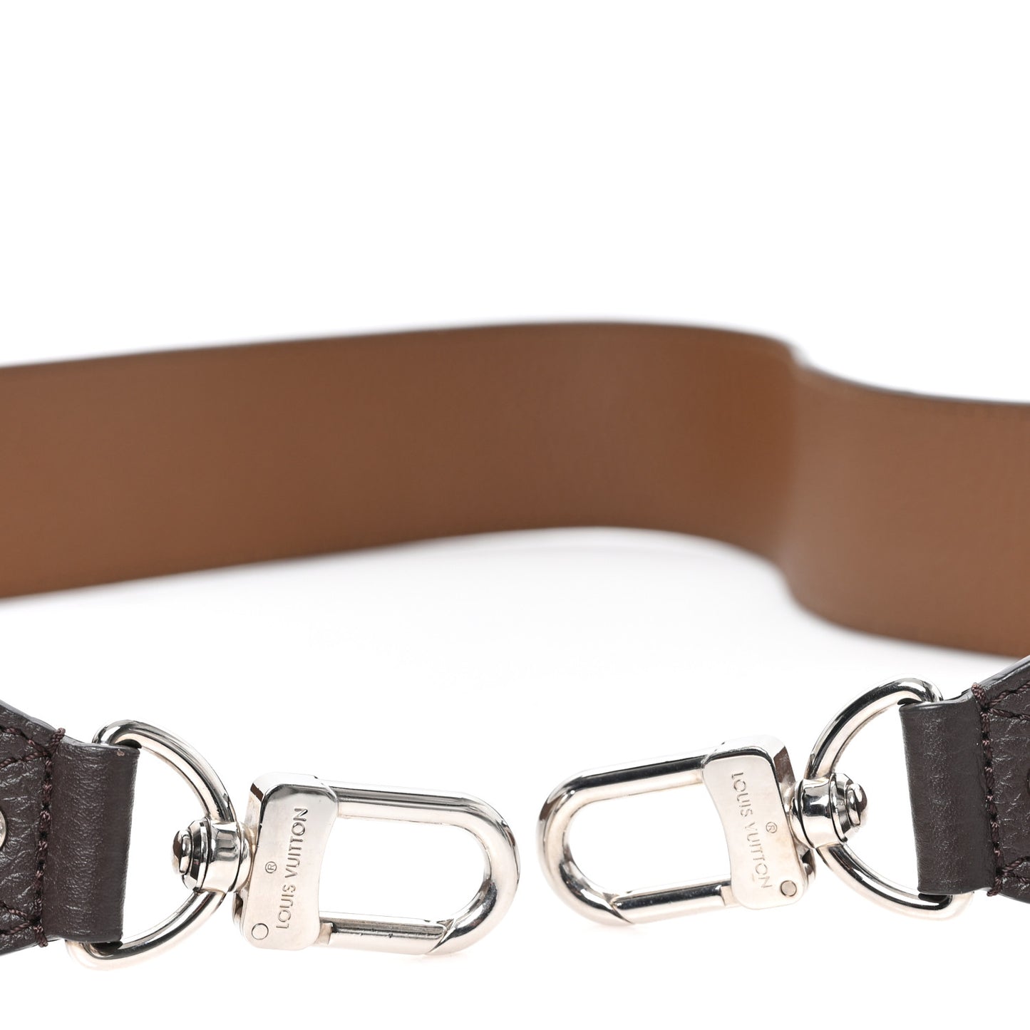 Taurillon Bandouliere Reversible Shoulder Strap Marron