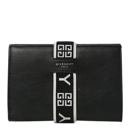 Givenchy Calfskin Elastic Panel Card Case Black 1 of 17