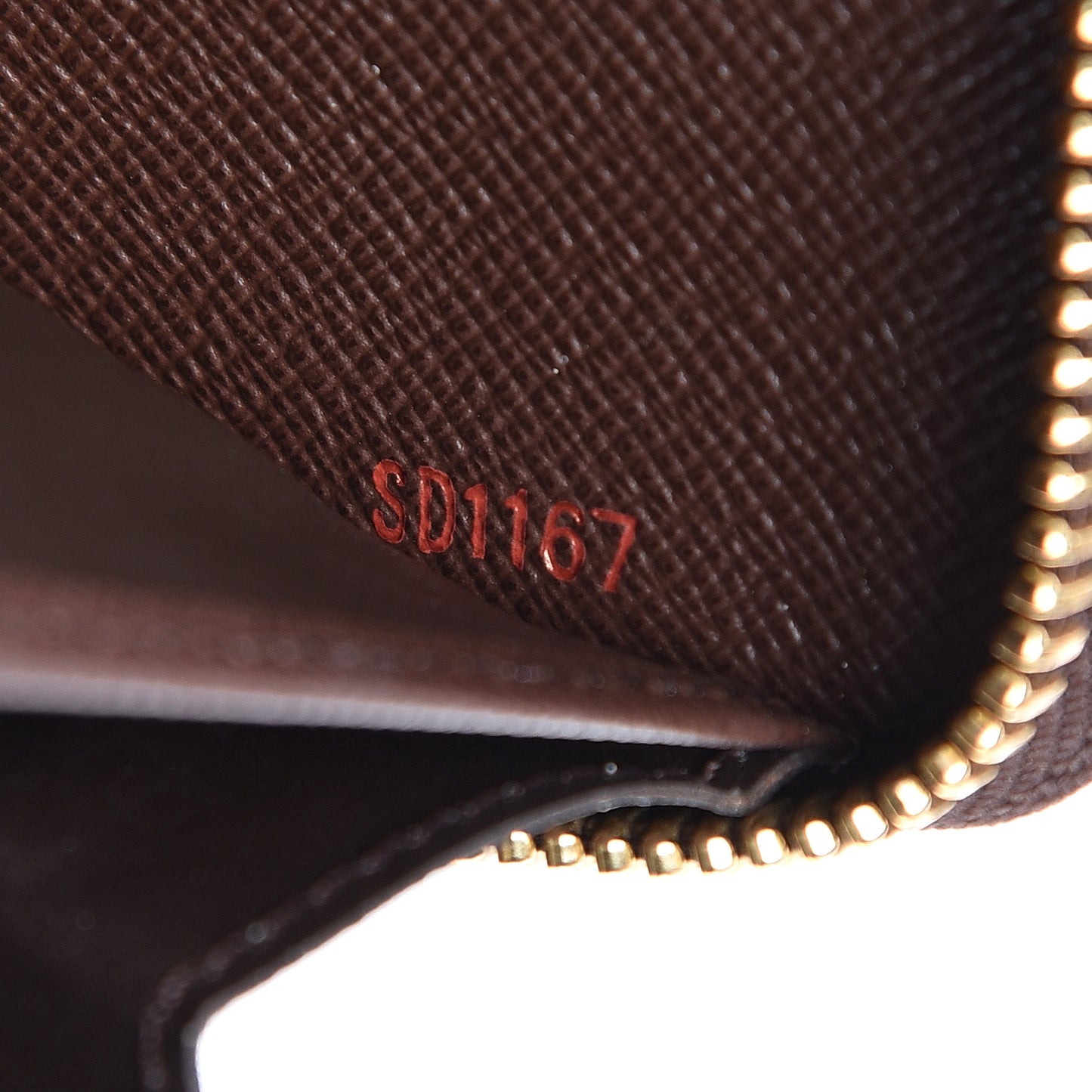 Damier Ebene Zippy Wallet