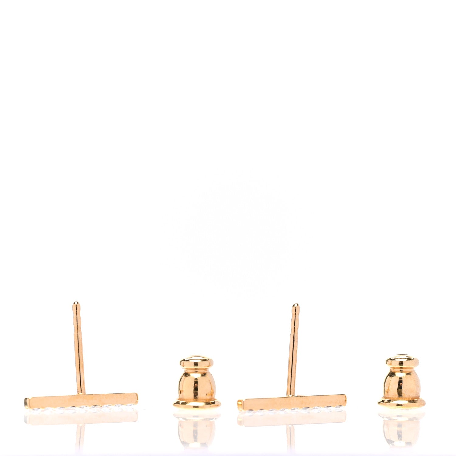 Christian Dior Crystal Dio(r)evolution Earrings Gold 3 of 3