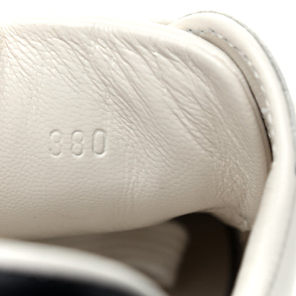 Hermes Swift Peinture Fraiche Womens Quicker Sneakers 38 White Black 8 of 8
