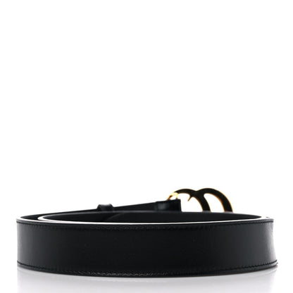 Gucci Plutone Calfskin Double G 30mm Belt 90 36 Black 2 of 7