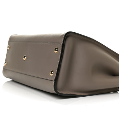 Fendi Vitello Seta Plexiglass Tortoise Medium Peekaboo Iconic Satchel Tortora 10 of 13