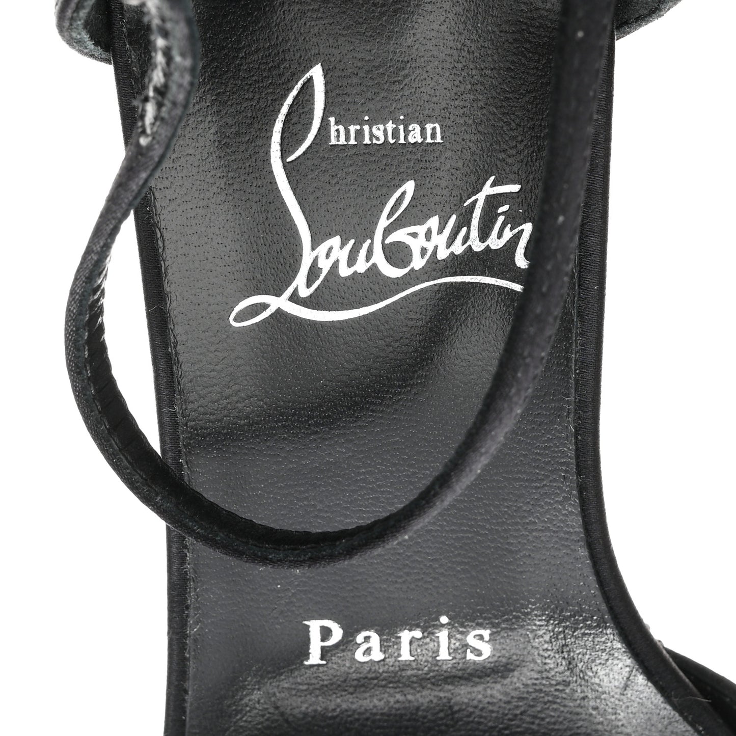 Satin Strass Sandaloo Aftersun 130 Sandals 38 Black Multicolor