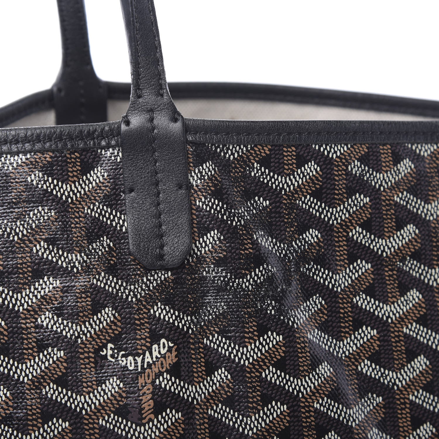 Goyard Goyardine Saint Louis GM Black 20 of 28