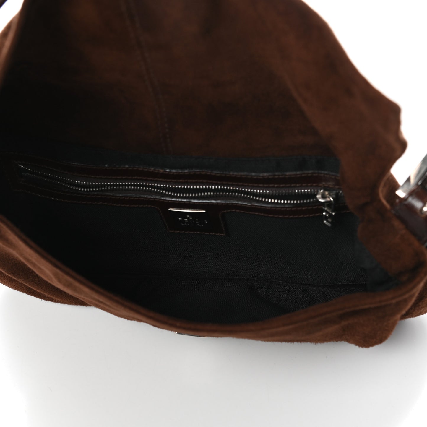 Suede Baguette Brown