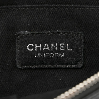 Chanel Grained Calfskin Quilted Waist Belt Bag Black 6 of 11