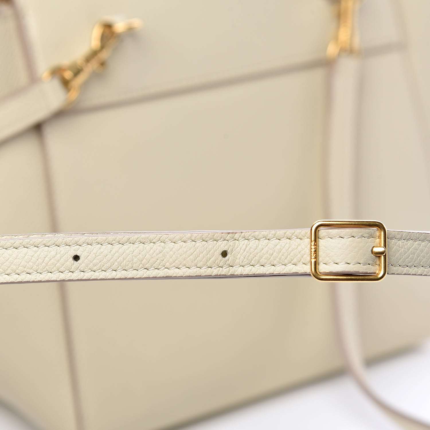 Celine Grained Calfskin Nano Belt Bag Linen 12 of 12