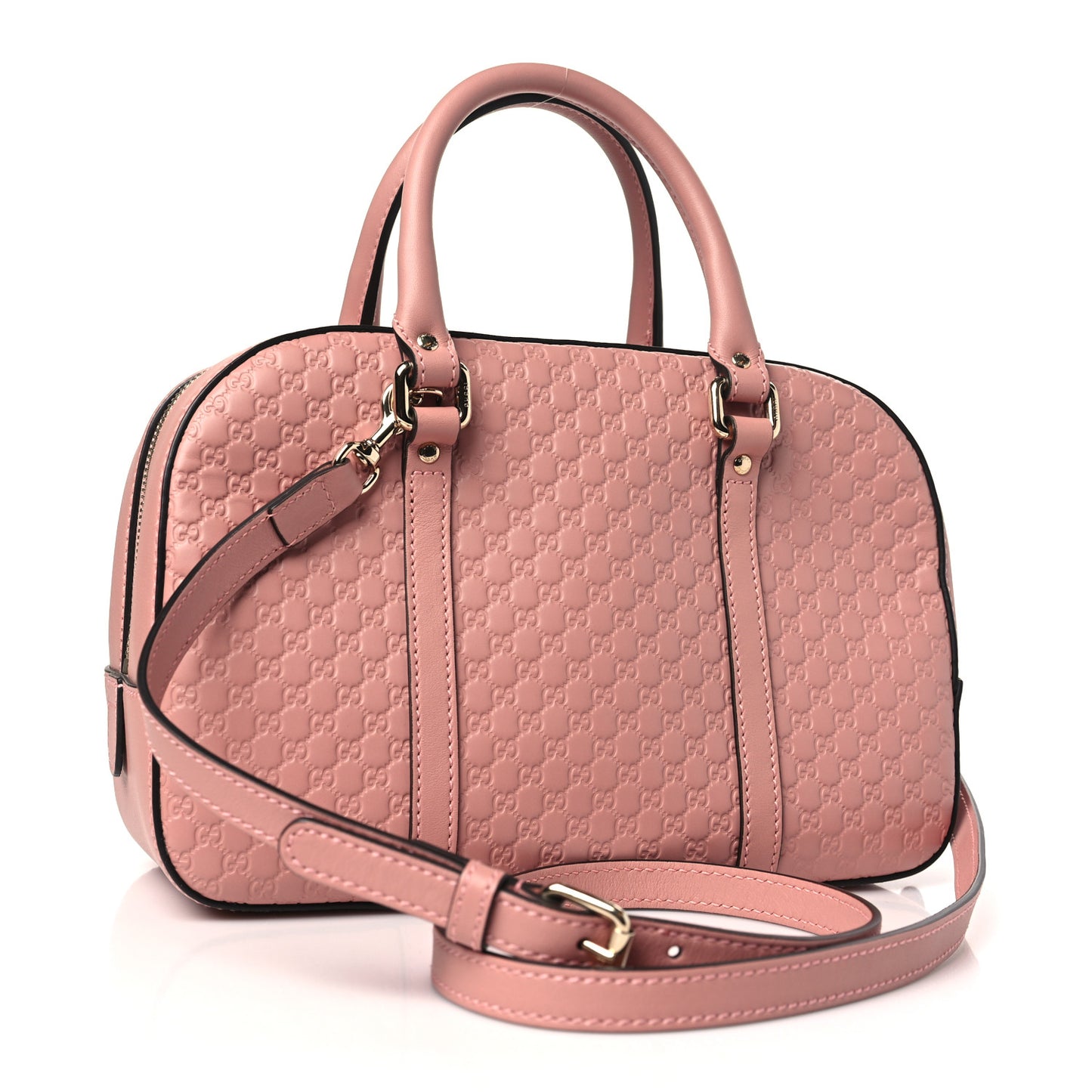 Soft Microguccissima Medium Crossbody Bag Soft Pink
