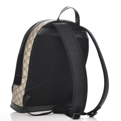 Gucci GG Supreme Monogram Medium Backpack Black 3 of 8