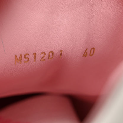 Louis Vuitton Time Out Bow Sneakers 40 White Pink 9 of 9