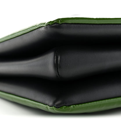 Louis Vuitton Patent Embossed Monogram Coussin PM Green Black 8 of 9