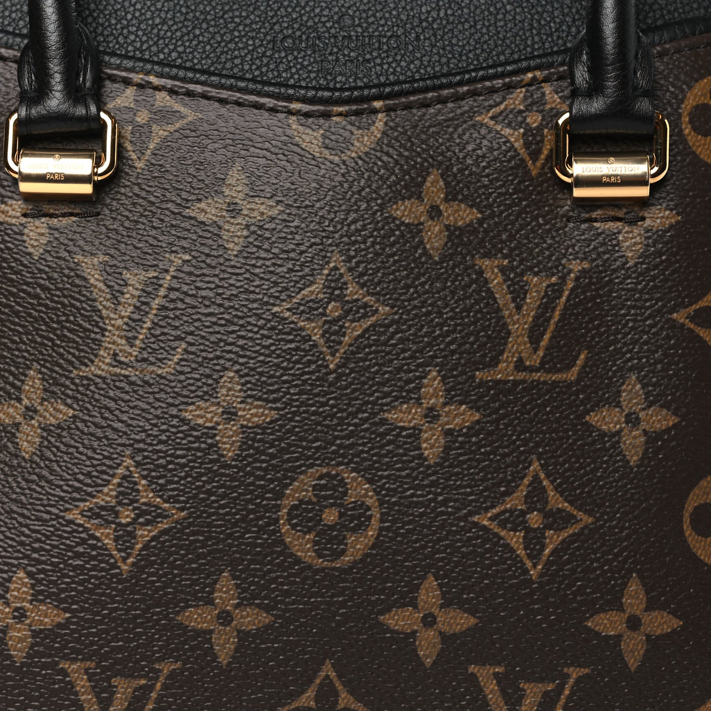 LOUIS VUITTON Monogram Pallas Full BB Black
