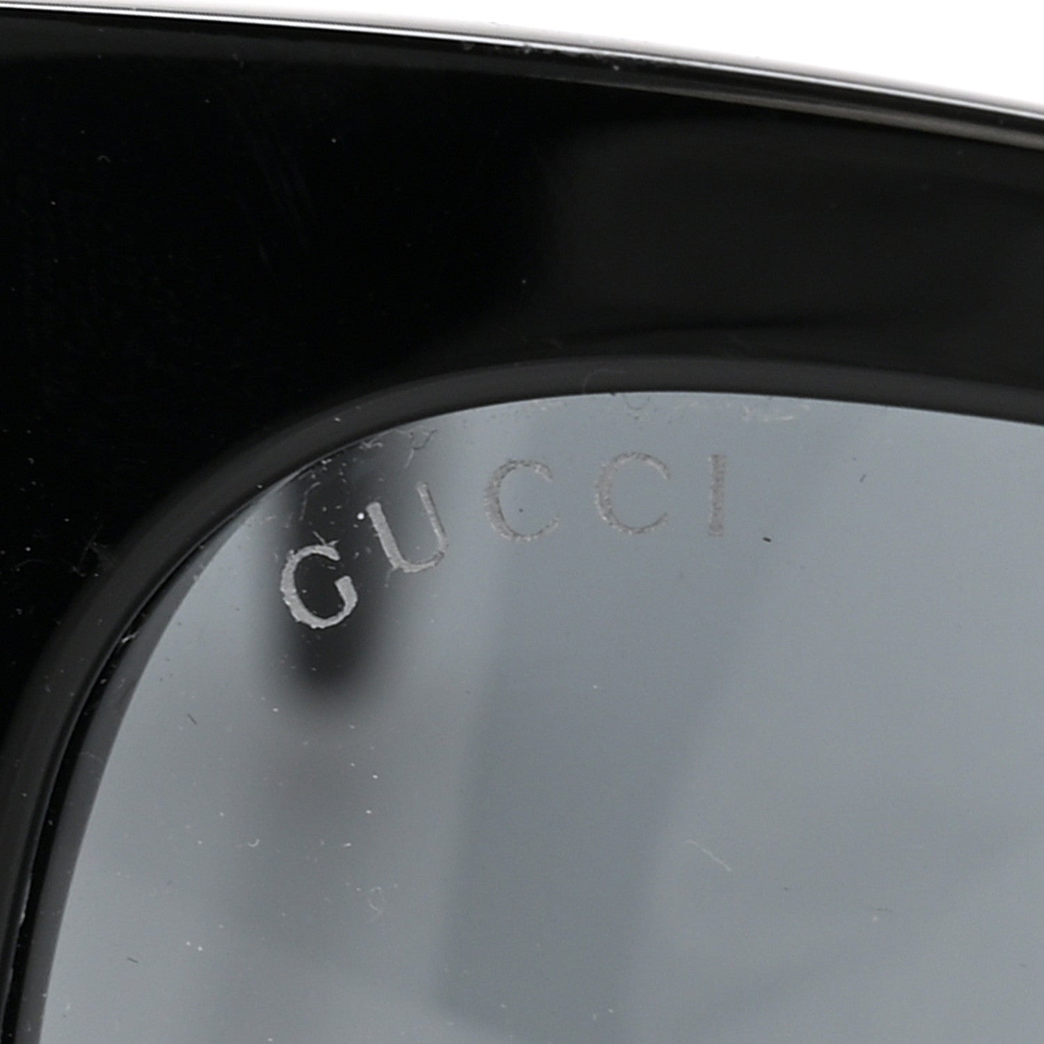 Gucci Acetate Square Frame Sunglasses GG0034SAN Black 7 of 8