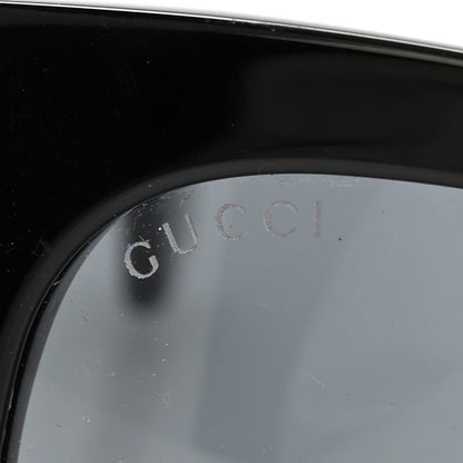 Gucci Acetate Square Frame Sunglasses GG0034SAN Black 7 of 8