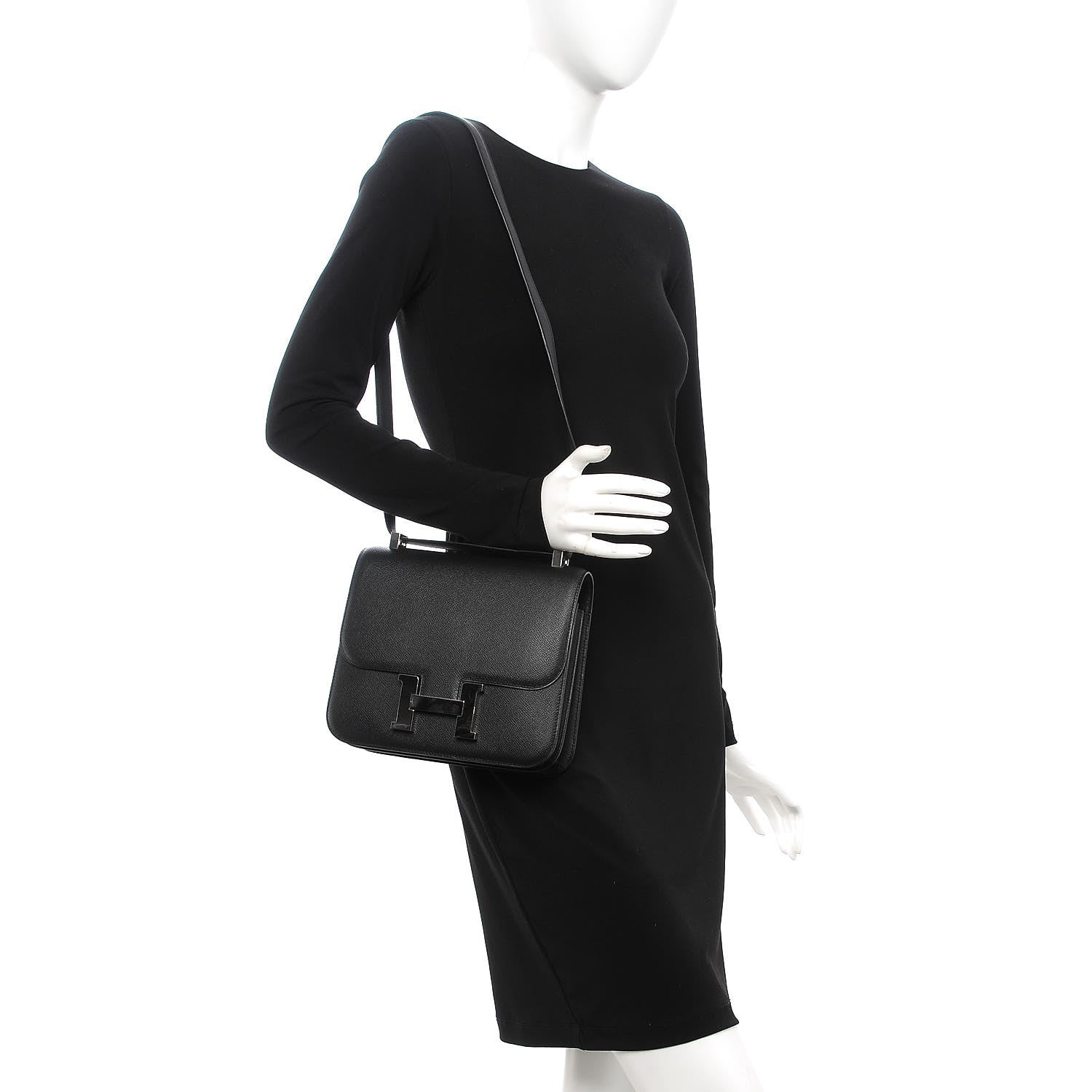 Hermes Epsom Constance 24 Black 2 of 20