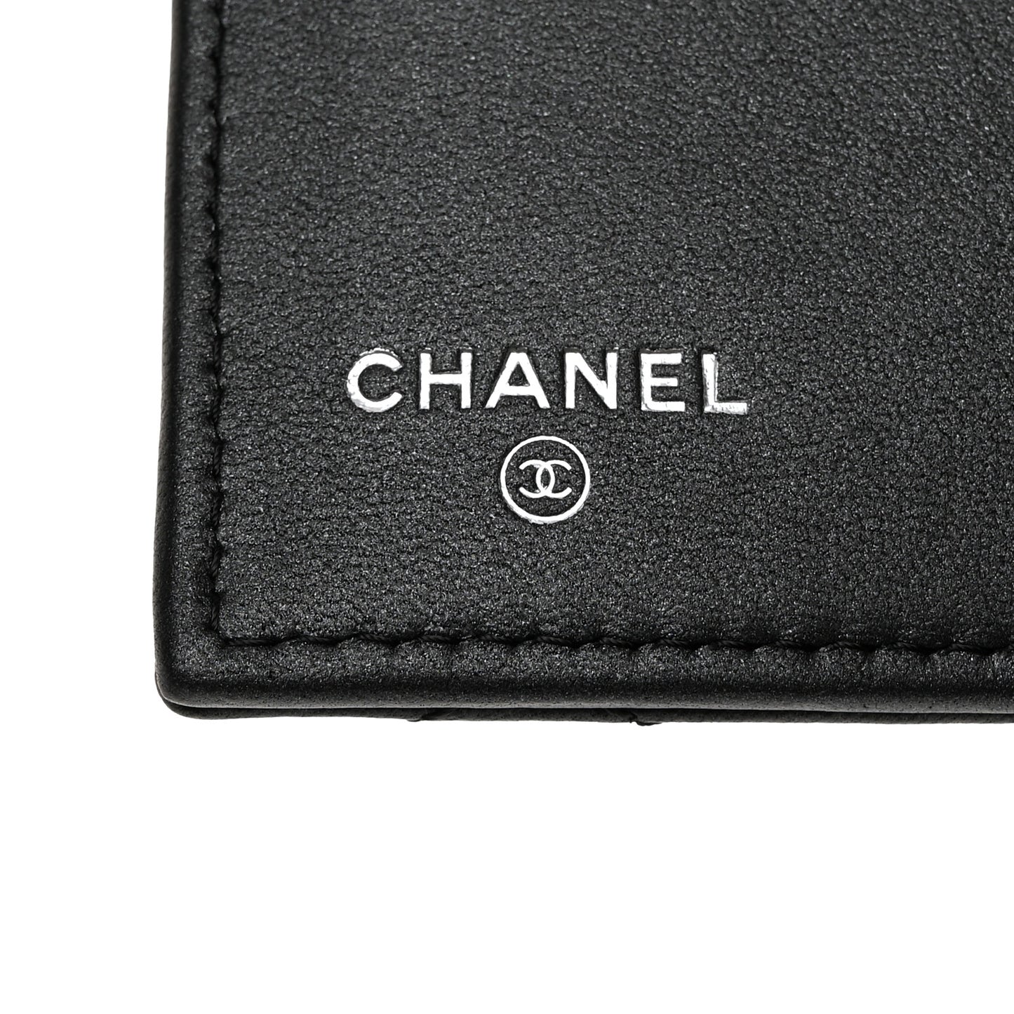 Lambskin Quilted Medium Flap Wallet So Black