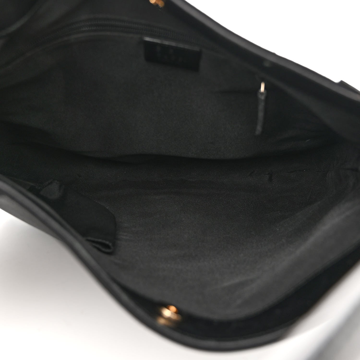 Gucci Canvas Signature Hobo Shoulder Bag Black 5 of 10