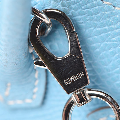 Hermes Epsom Micro Birkin 15 Celeste 27 of 29