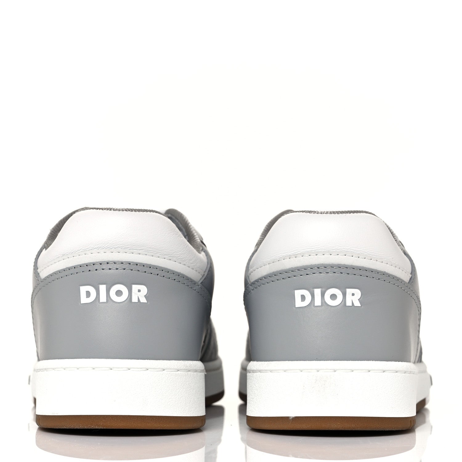 Christian Dior Smooth Calfskin Jacquard Oblique Mens B27 Low Top Sneakers 39 Beige Blue 5 of 10
