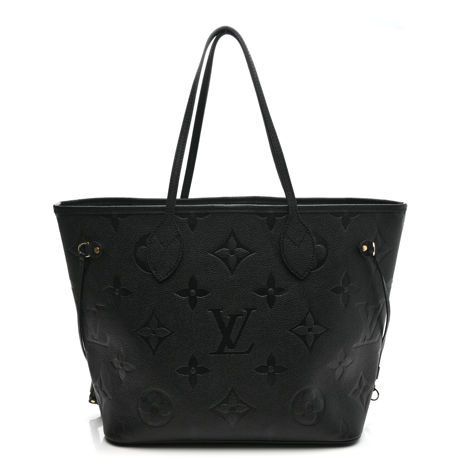 Louis Vuitton Empreinte Monogram Giant Neverfull MM Black 1 of 10
