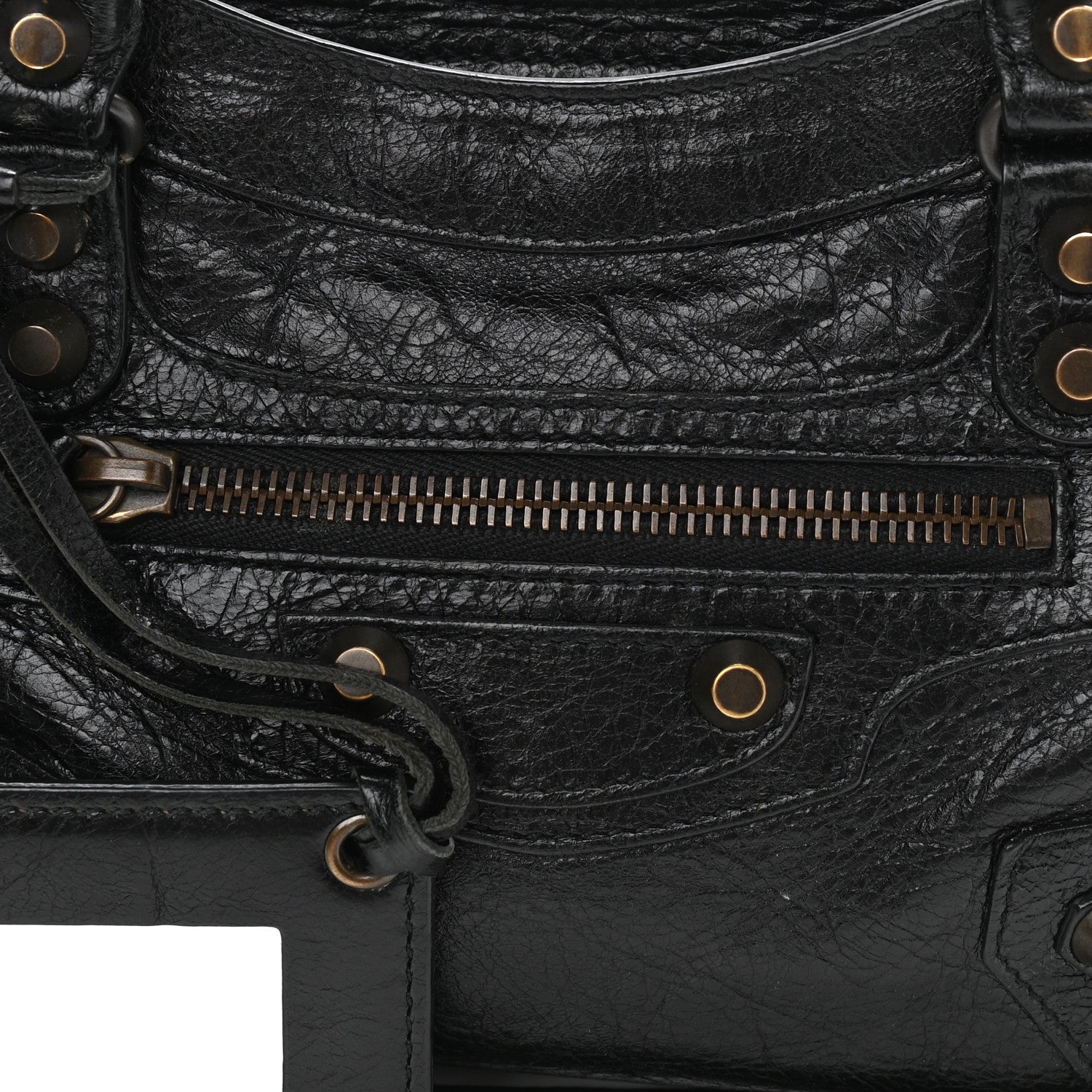 Balenciaga Agneau Classic Hardware Mini City Black 8 of 10