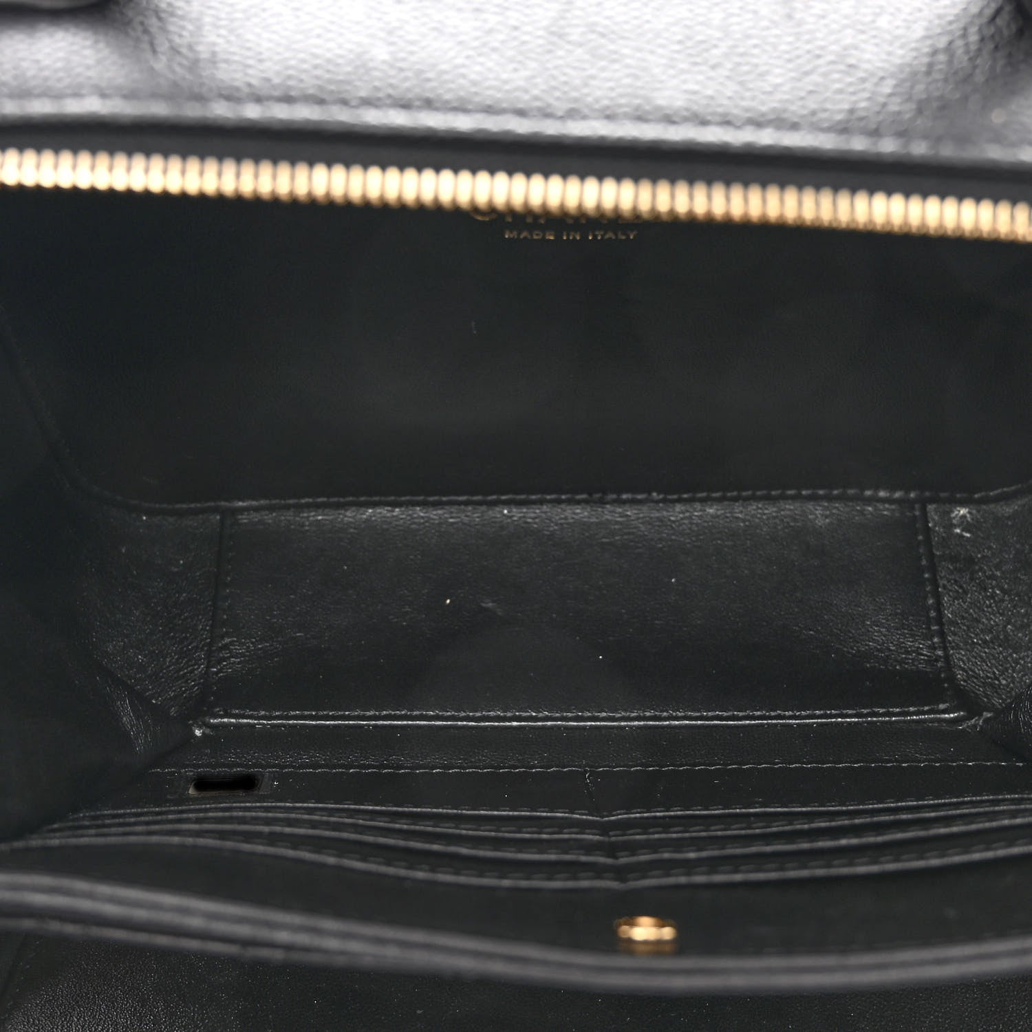 Chanel Caviar Quilted Large CC Filigree Vanity Case Black 5 of 9