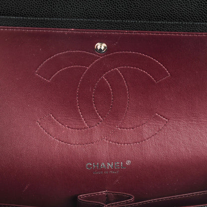 Chanel Caviar Quilted Jumbo Double Flap Black 7 of 8