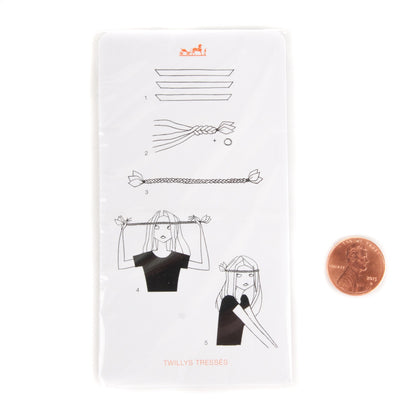 Hermes Knotting Cards Cartes A Nouer Carre Scarf Guide 3 of 5