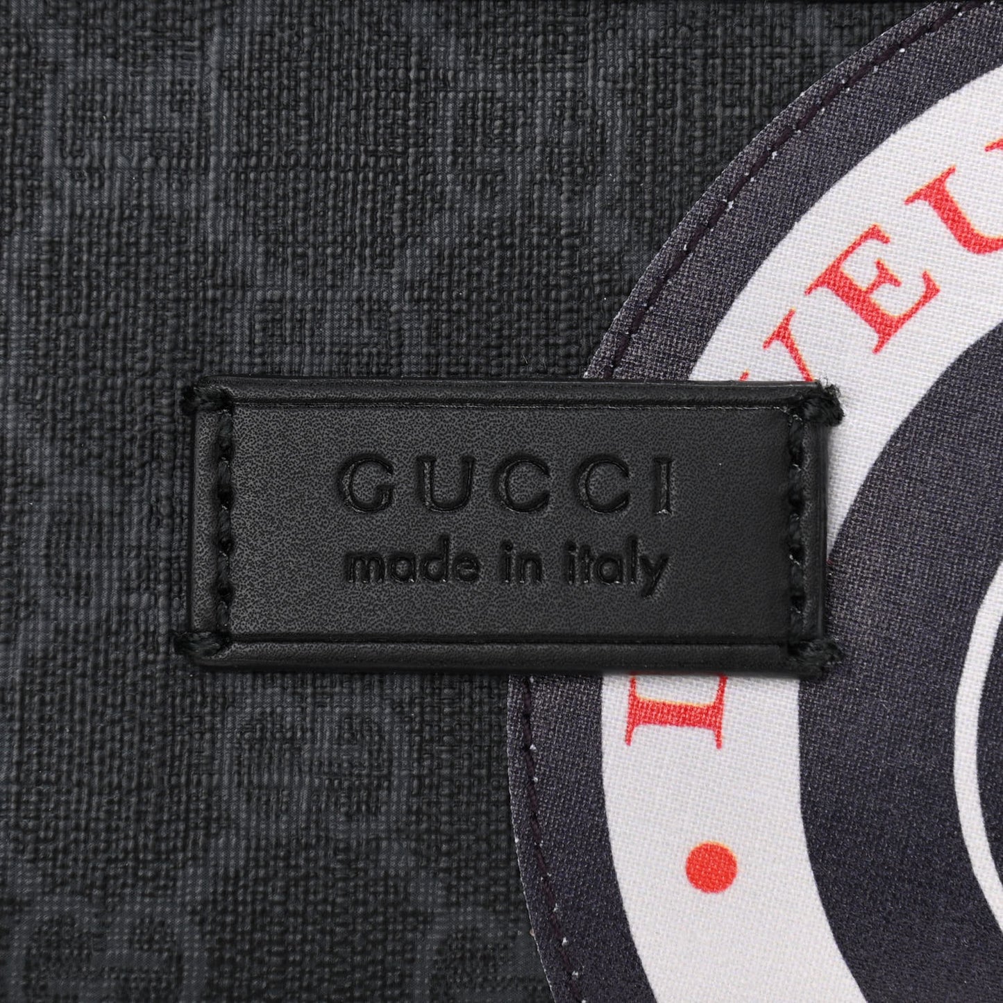 GG Supreme Monogram Night Courrier Belt Bag Black Multicolor
